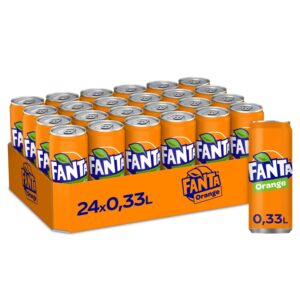 Fanta Orange 330ml (Pack of 24 x 330ml)